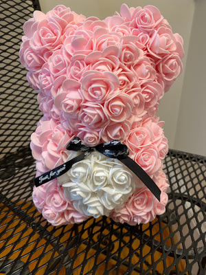 Rose Teddy Bear in a Gift Box