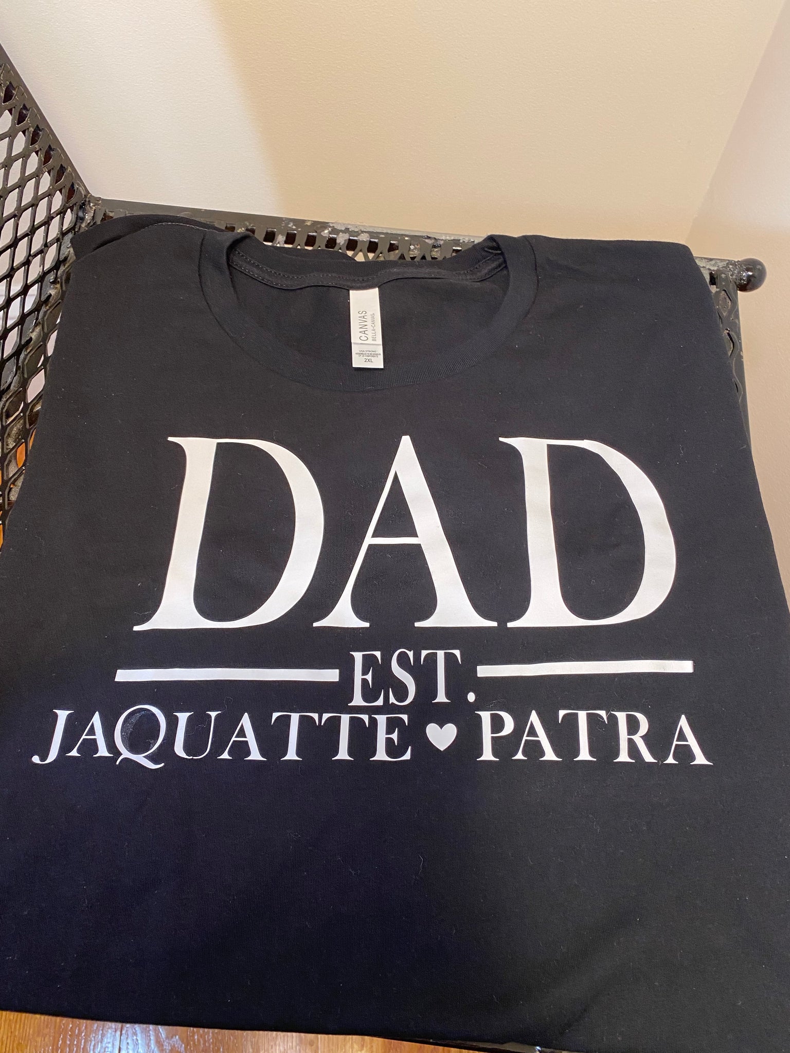 Customized DAD T-shirt